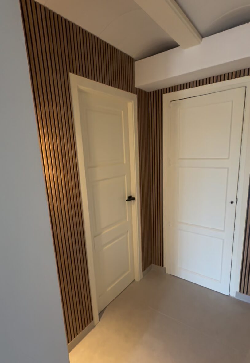Akoestische wandpanelen hal – JM Renovations Javea